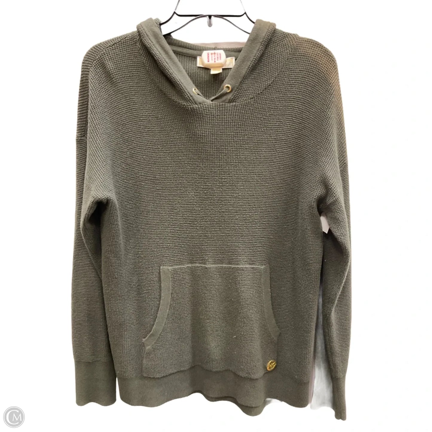 Top Long Sleeve By Michael By Michael Kors In Green, Size: M
