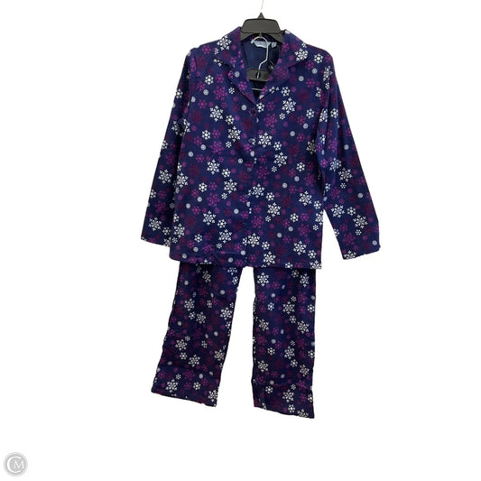 Pajamas 2pc By Clothes Mentor In Purple, Size: M
