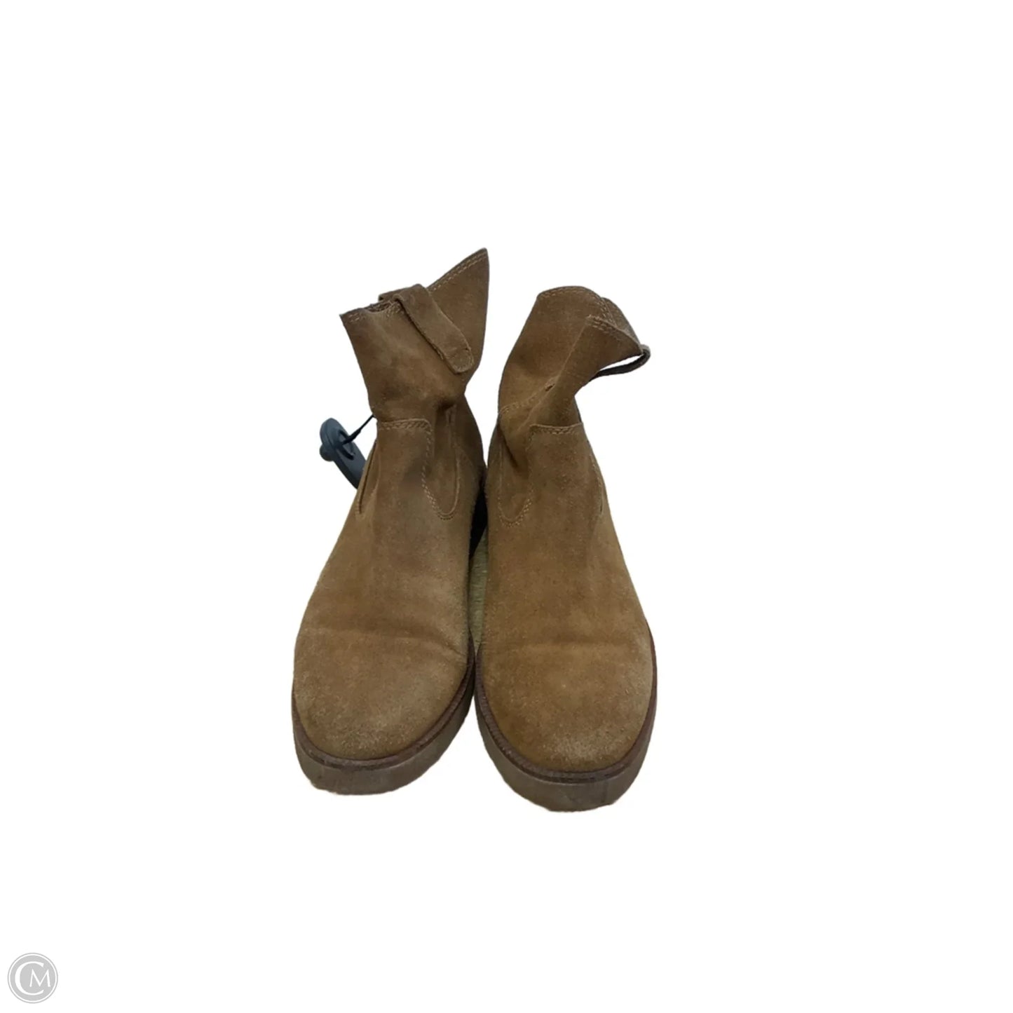 Boots Ankle Flats By Lucky Brand In Brown, Size: 10