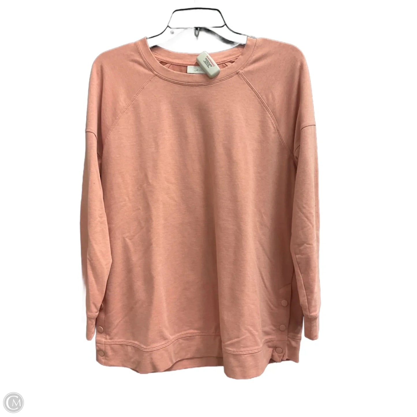 Top Long Sleeve By J. Jill In Pink, Size: S