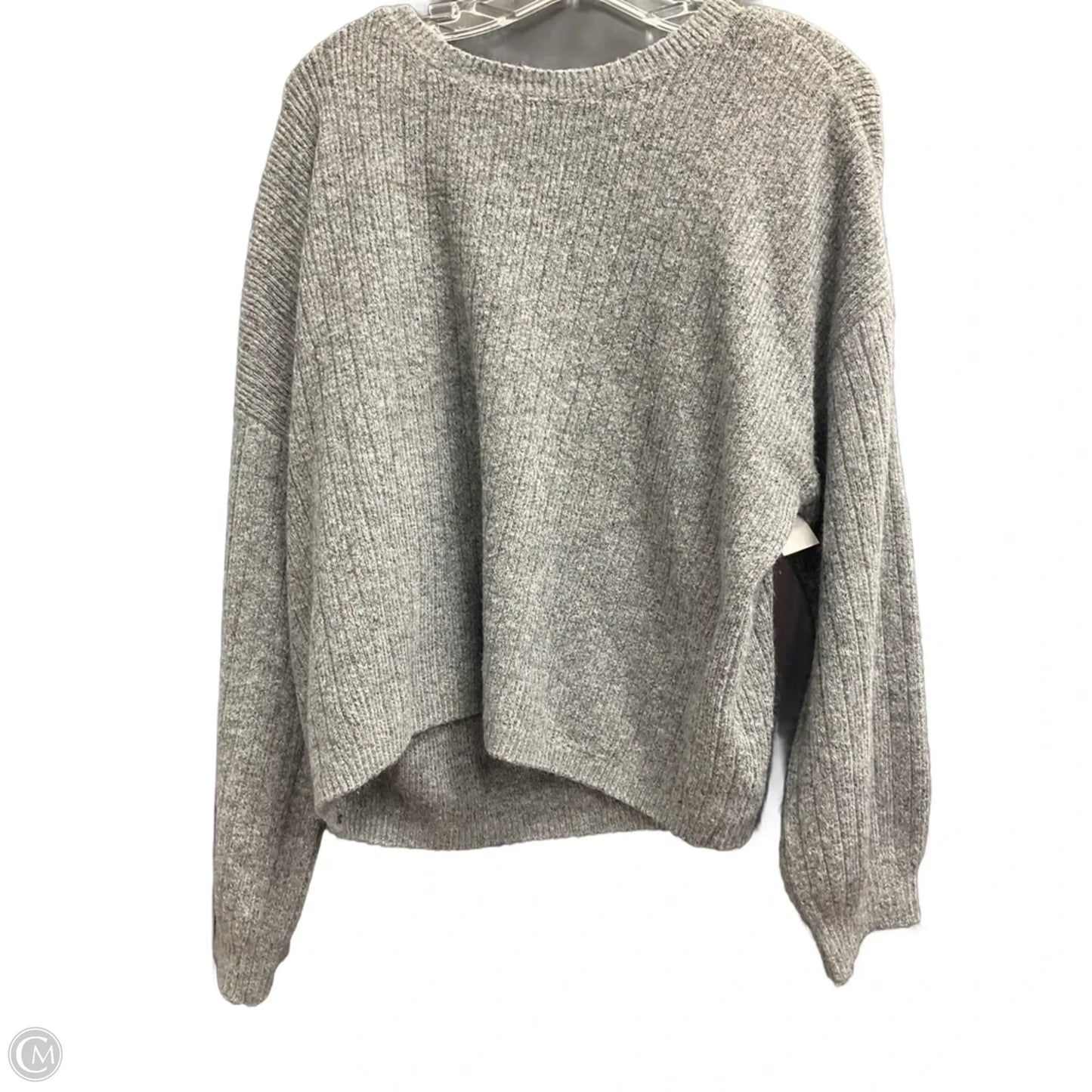 Sweater By Dkny In Grey, Size: Xxl