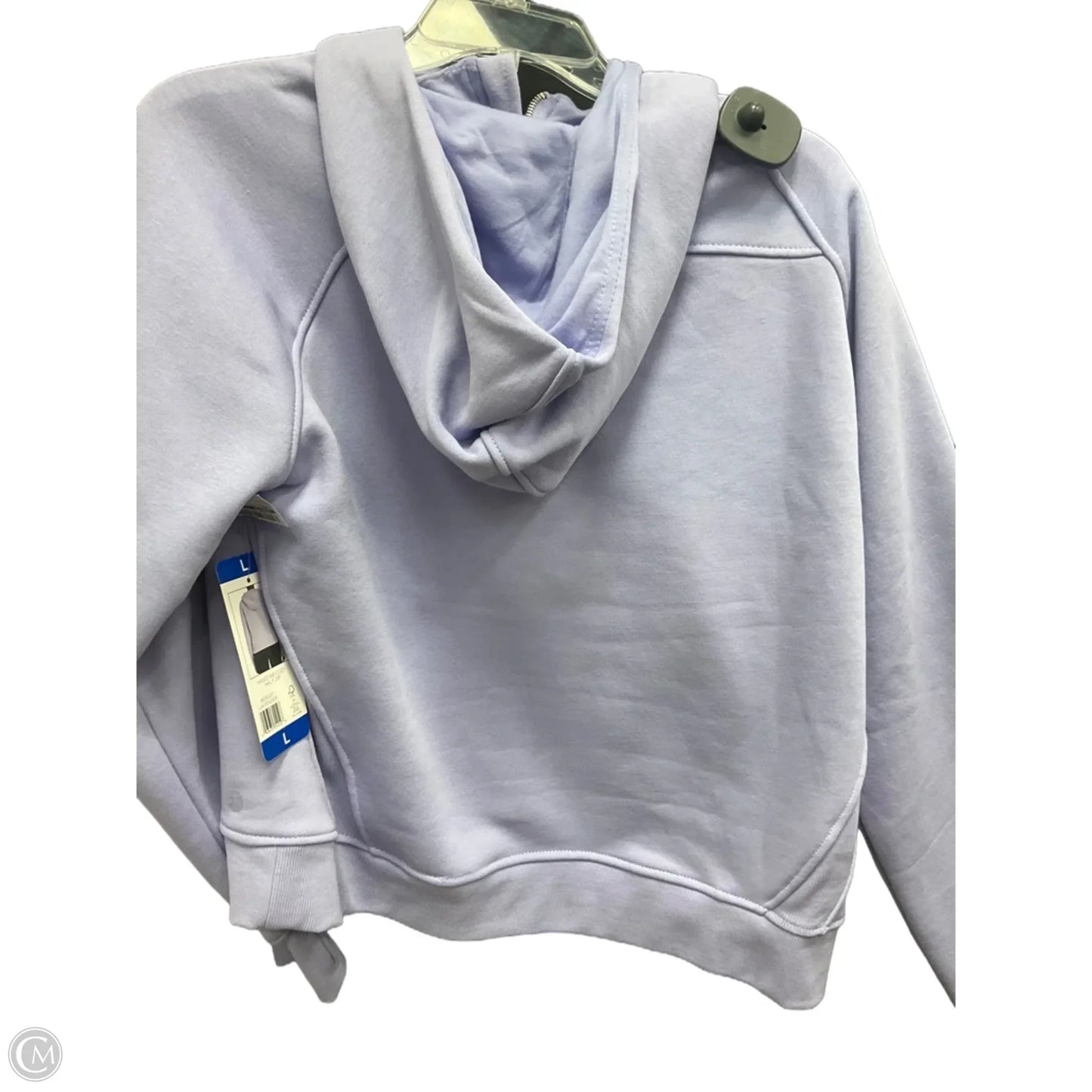 Sweatshirt Hoodie By Danskin In Purple, Size: L