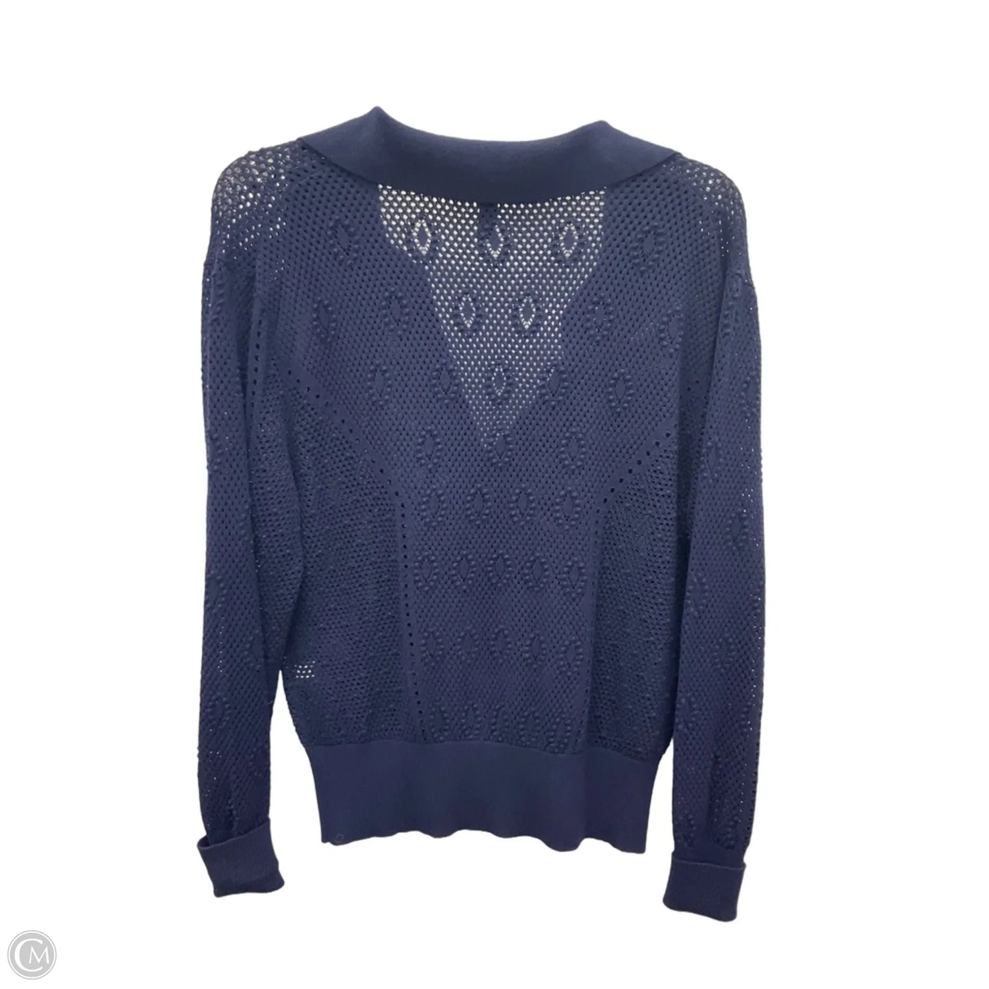 Top Long Sleeve By White House Black Market In Blue, Size: S