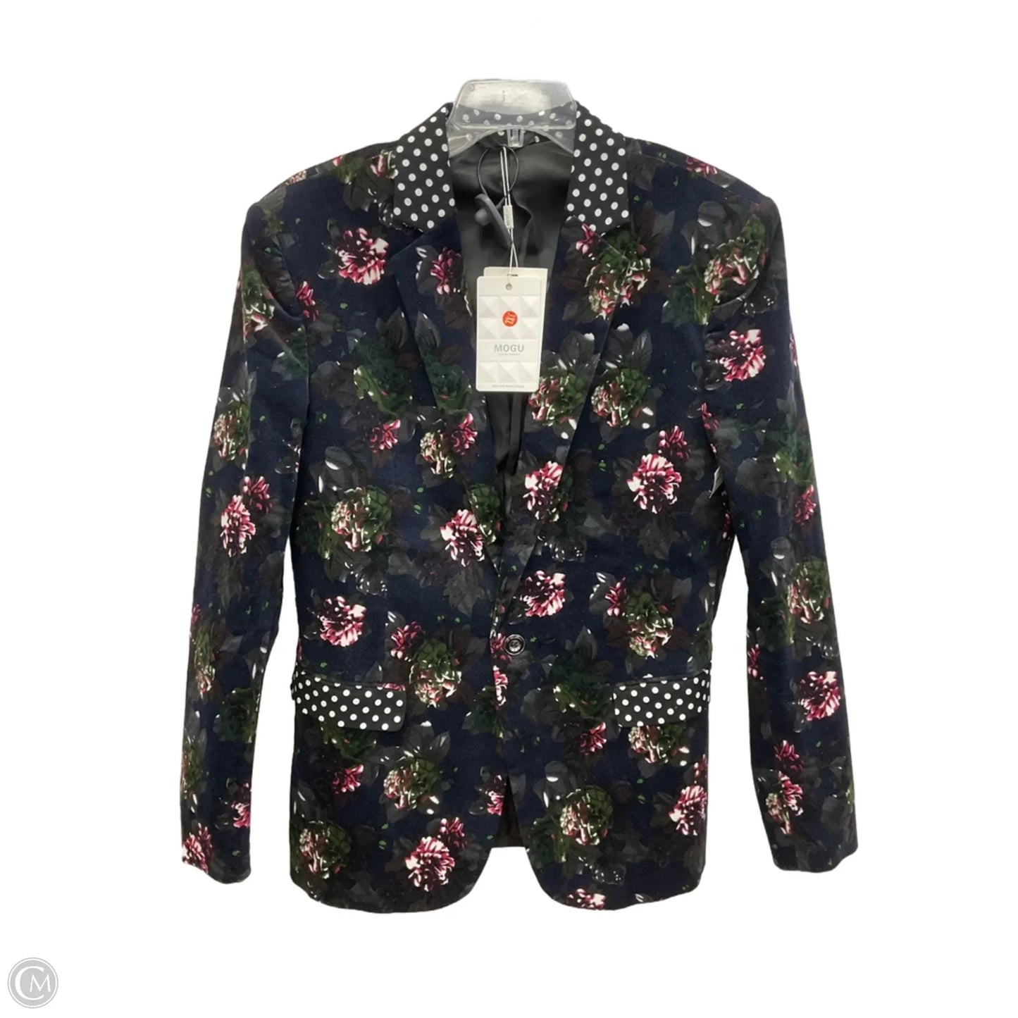 Blazer By Clothes Mentor In Floral Print, Size: 3x