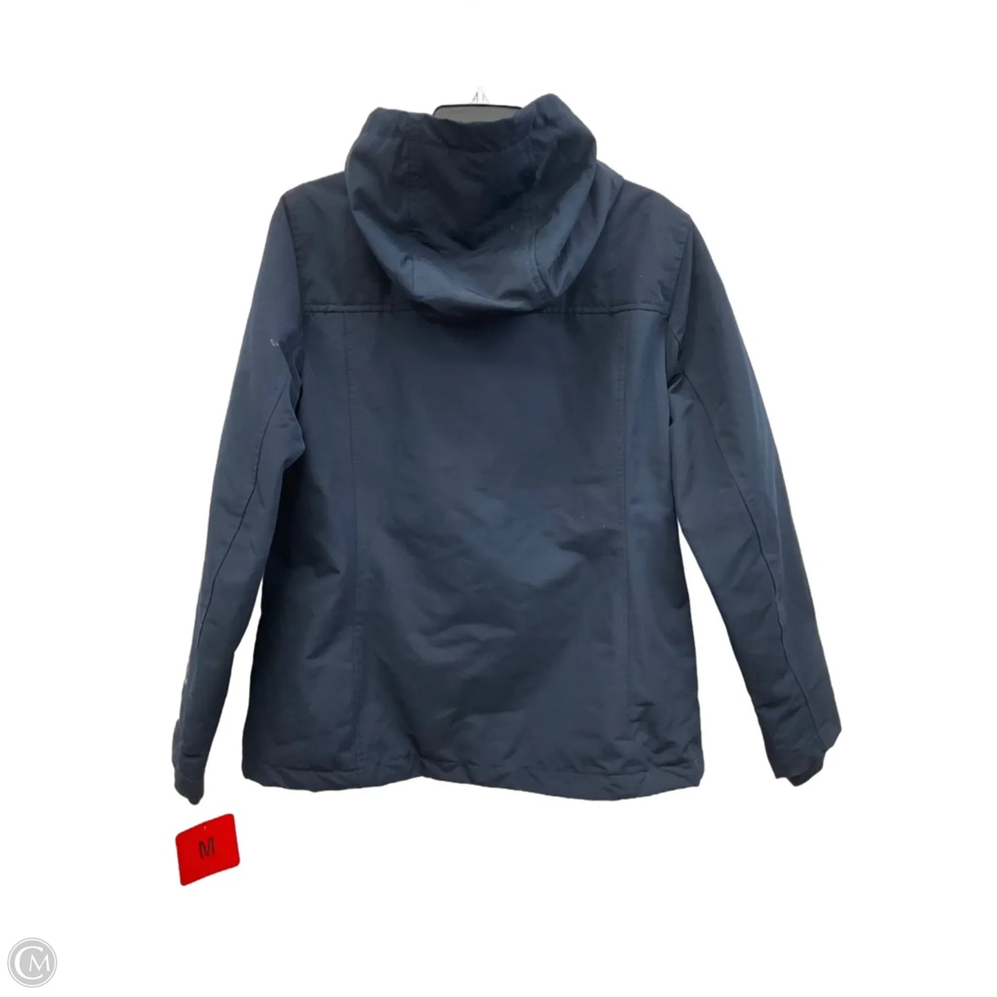 Coat Puffer & Quilted By Tommy Hilfiger In Blue, Size: M