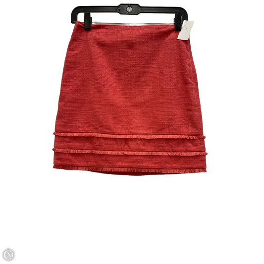 Skirt Mini & Short By Loft In Pink, Size: 0