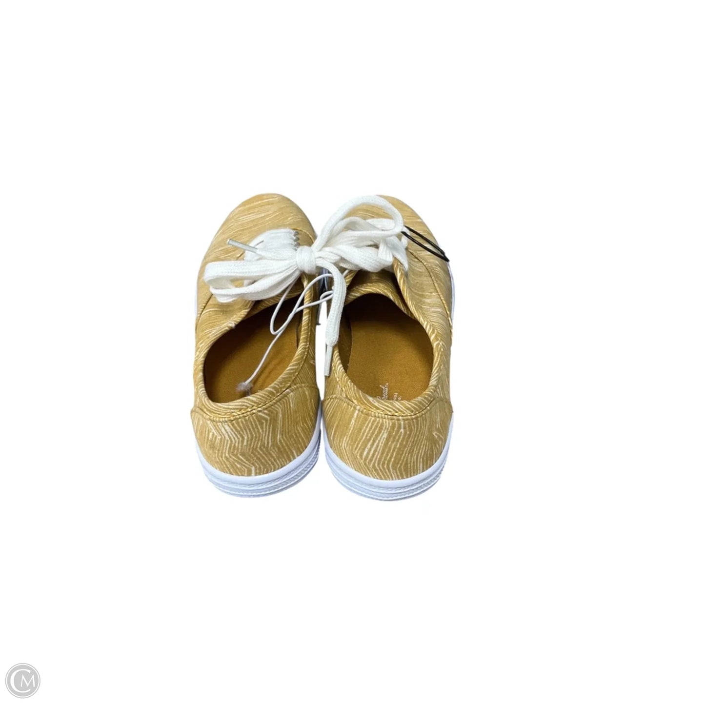 Shoes Flats By Universal Thread In Yellow, Size: 6
