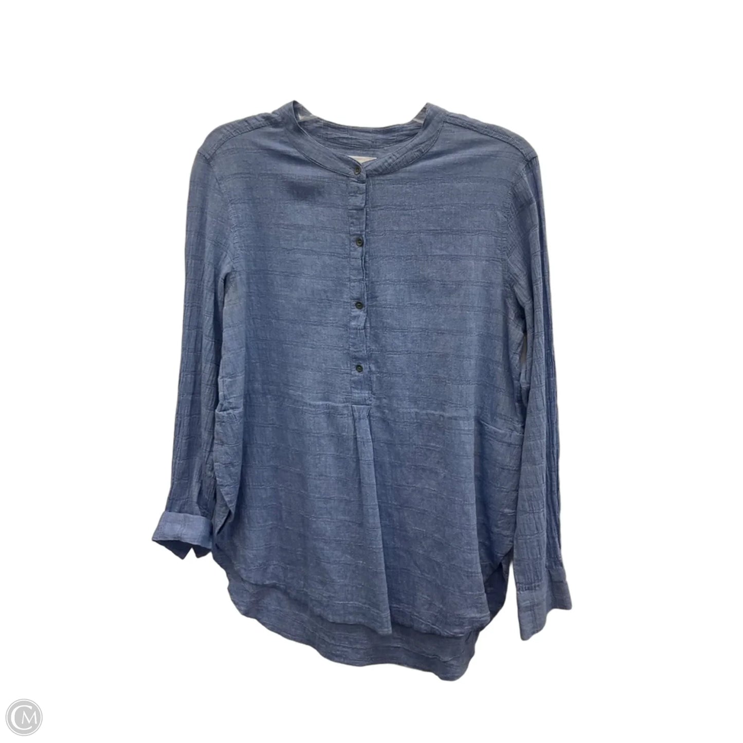Top Long Sleeve By Lou And Grey In Blue, Size: S