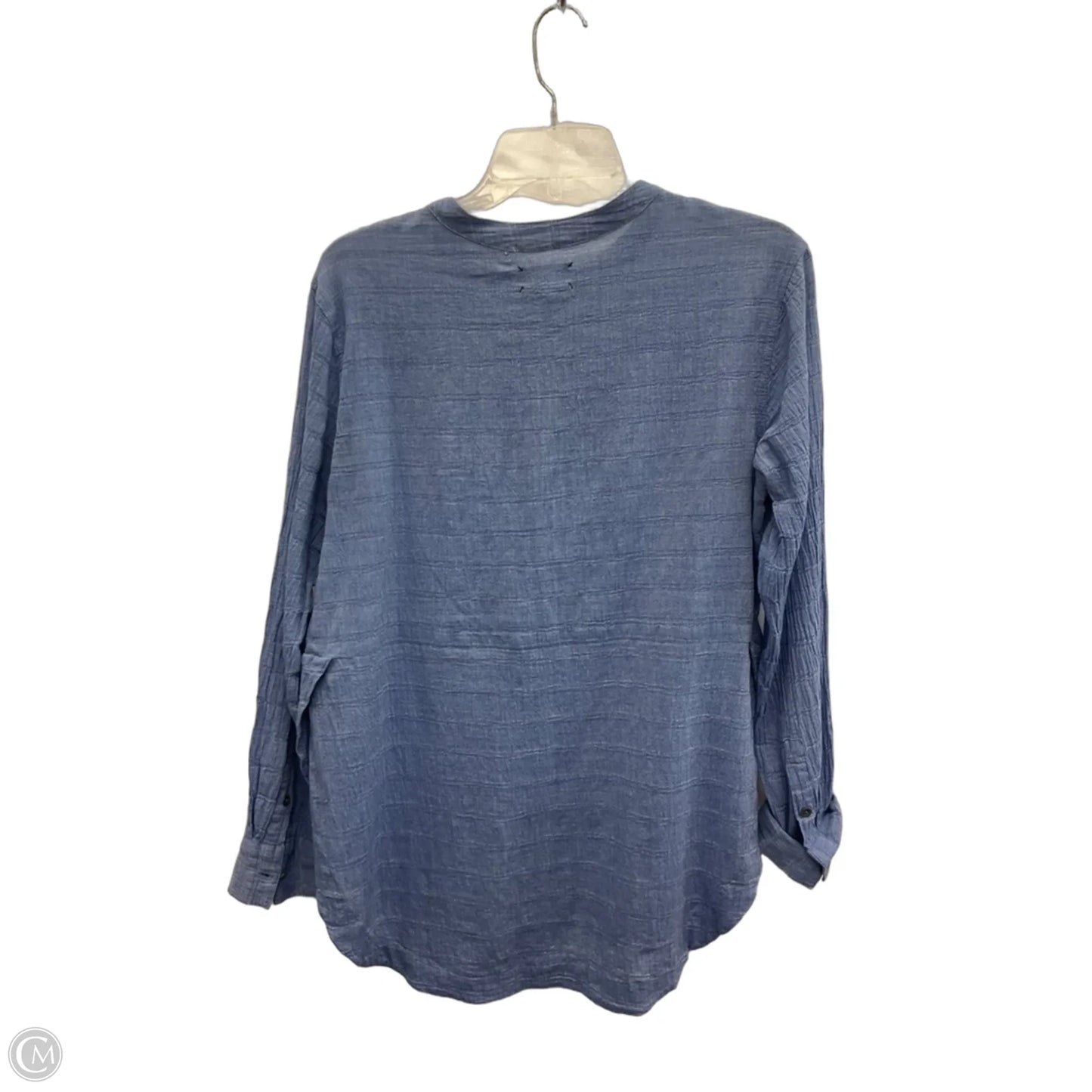 Top Long Sleeve By Lou And Grey In Blue, Size: S