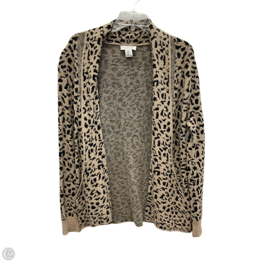 Cardigan By Rachel Zoe In Animal Print, Size: M