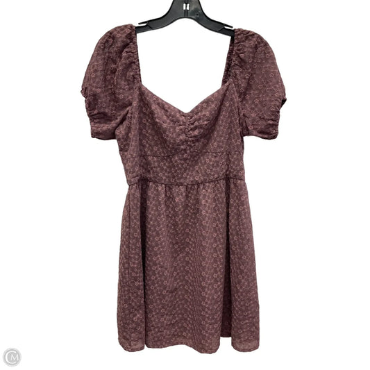Dress Casual Midi By Altard State In Taupe, Size: L
