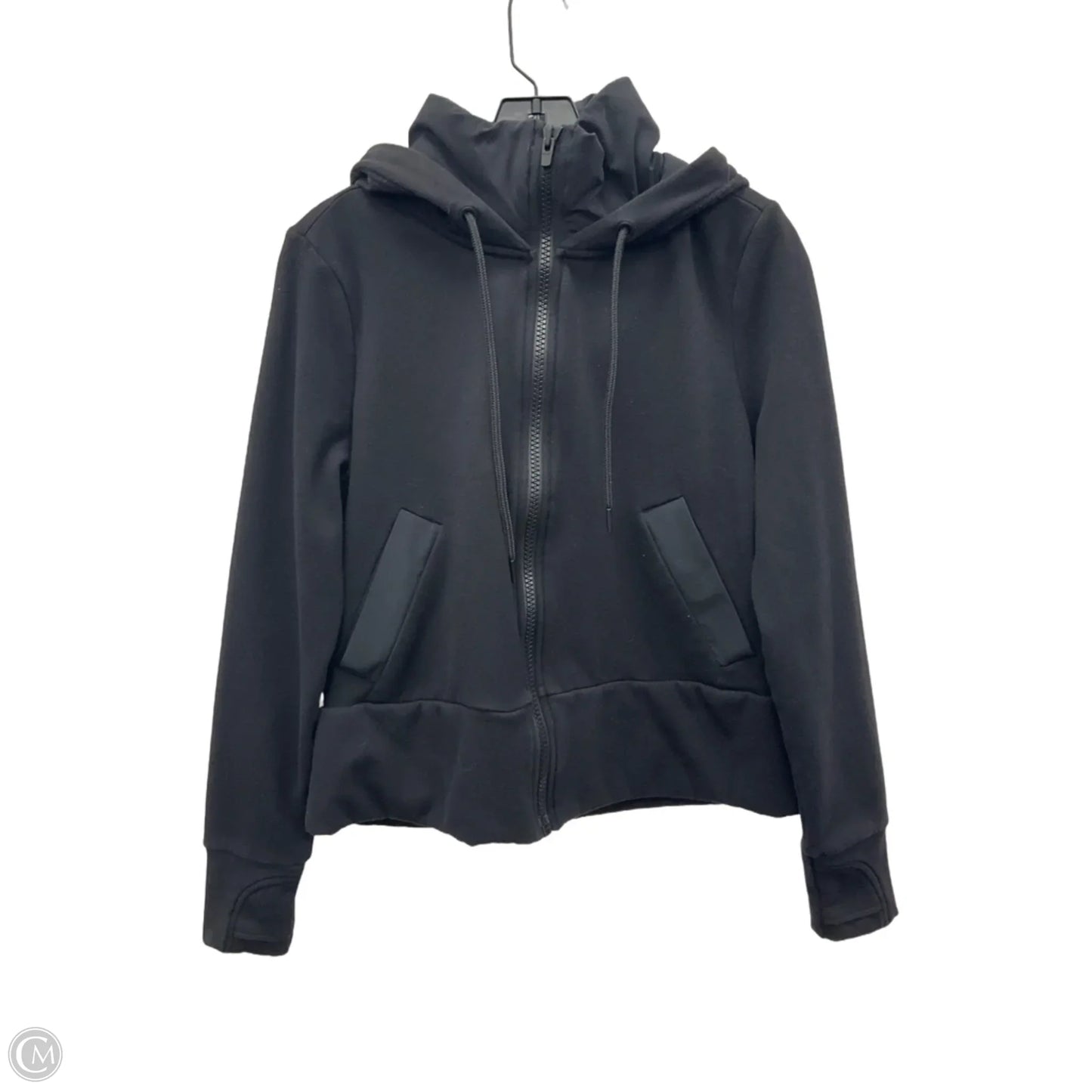 Athletic Sweatshirt Hoodie By Athleta In Black, Size: S