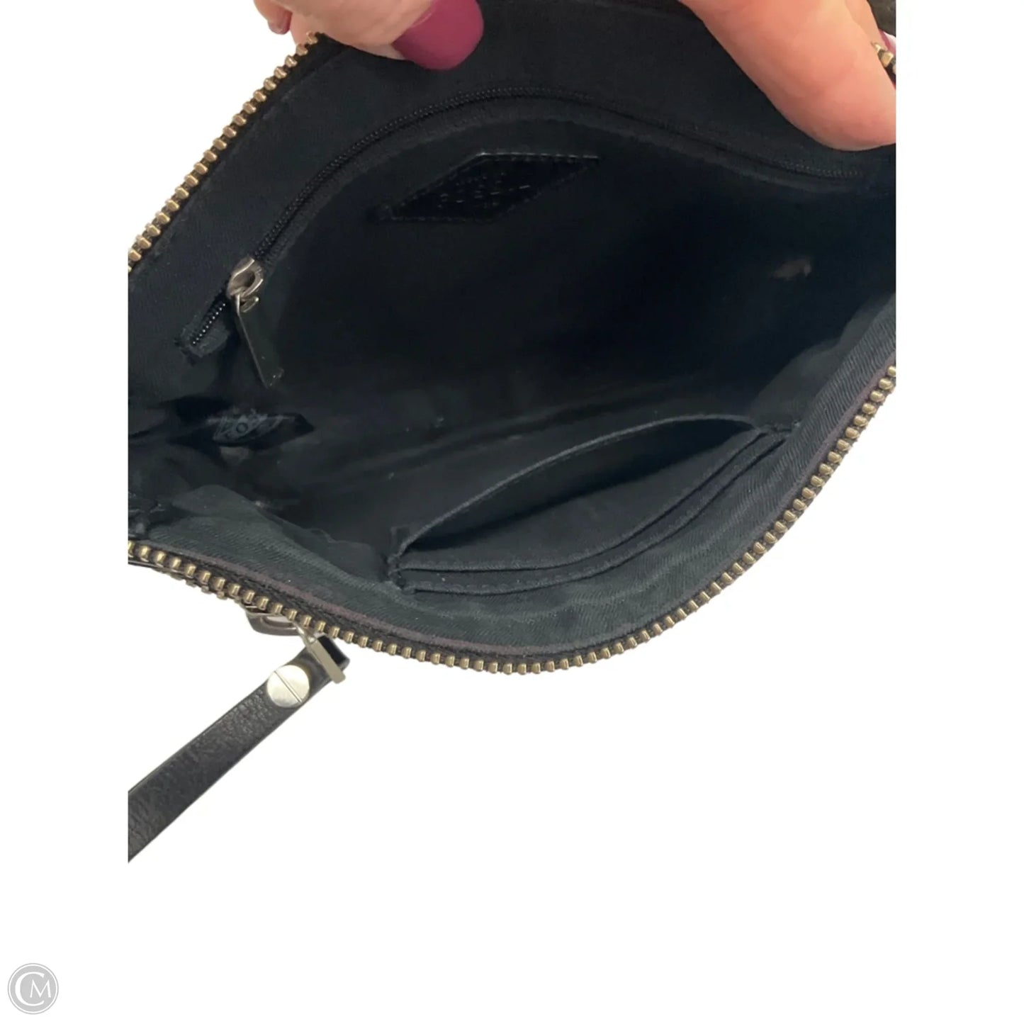 Crossbody Leather By Fossil, Size: Small