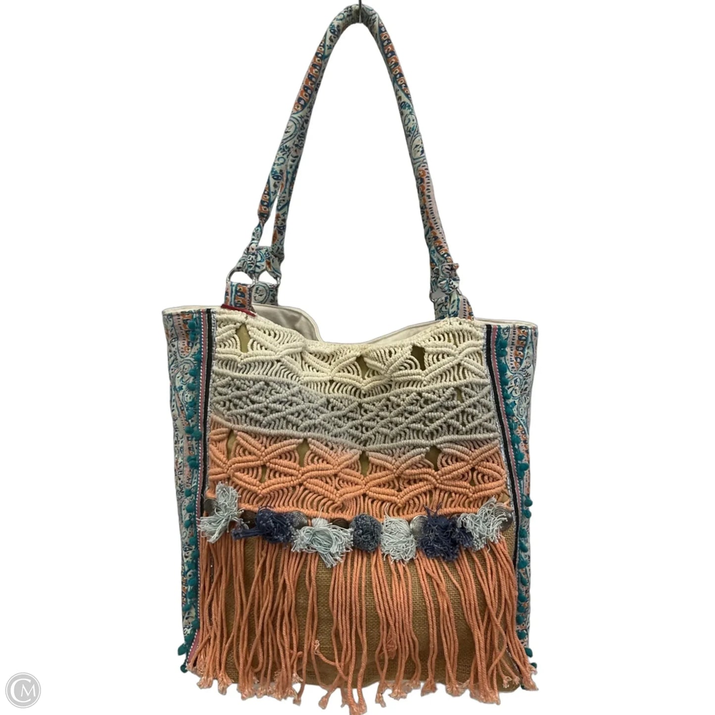 Tote By Clothes Mentor, Size: Large