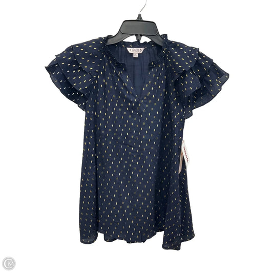 Top Sleeveless By Nanette By Nanette Lepore In Blue, Size: S