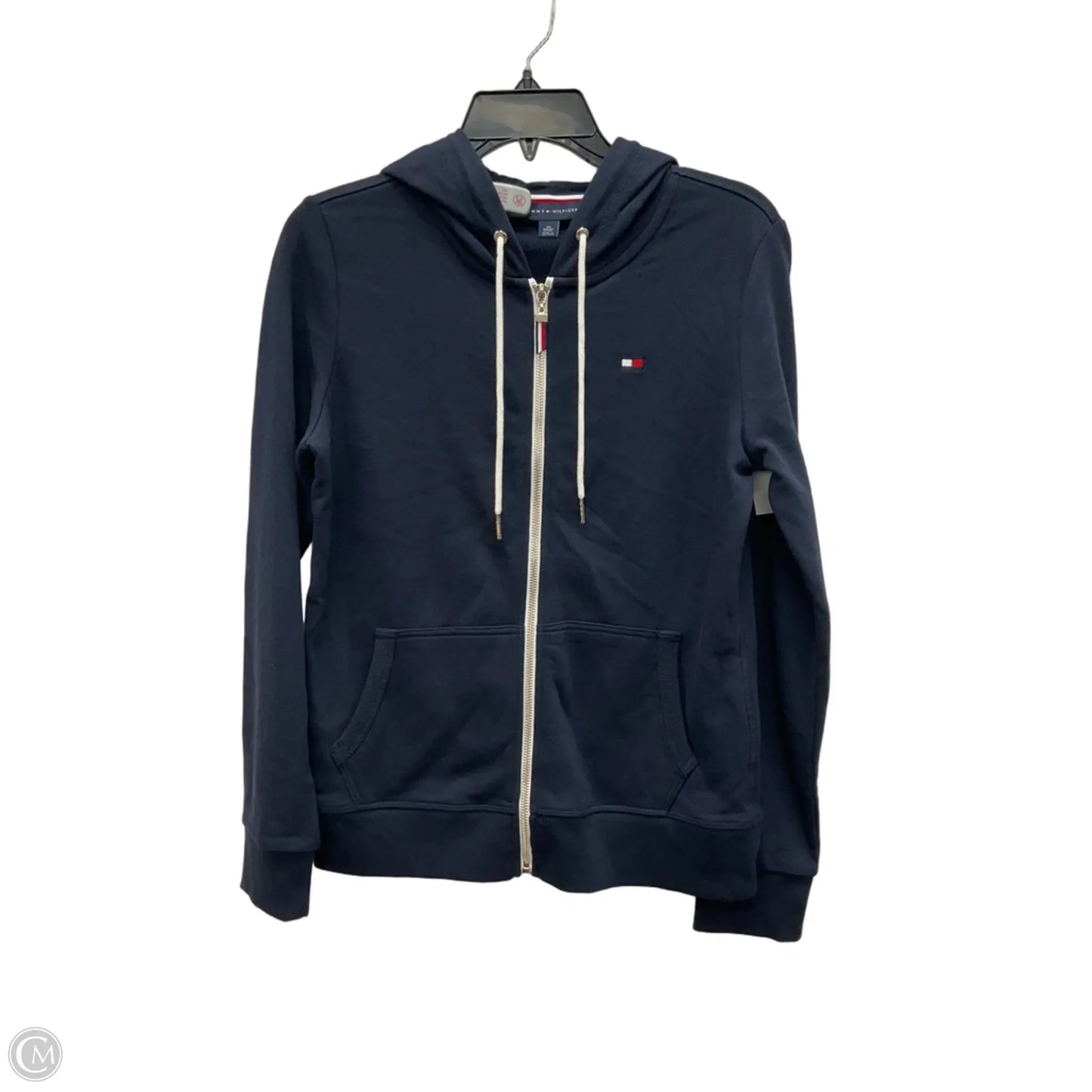 Top Long Sleeve By Tommy Hilfiger In Blue, Size: Xs
