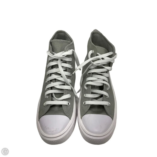 Shoes Sneakers Platform By Converse In Grey, Size: 7