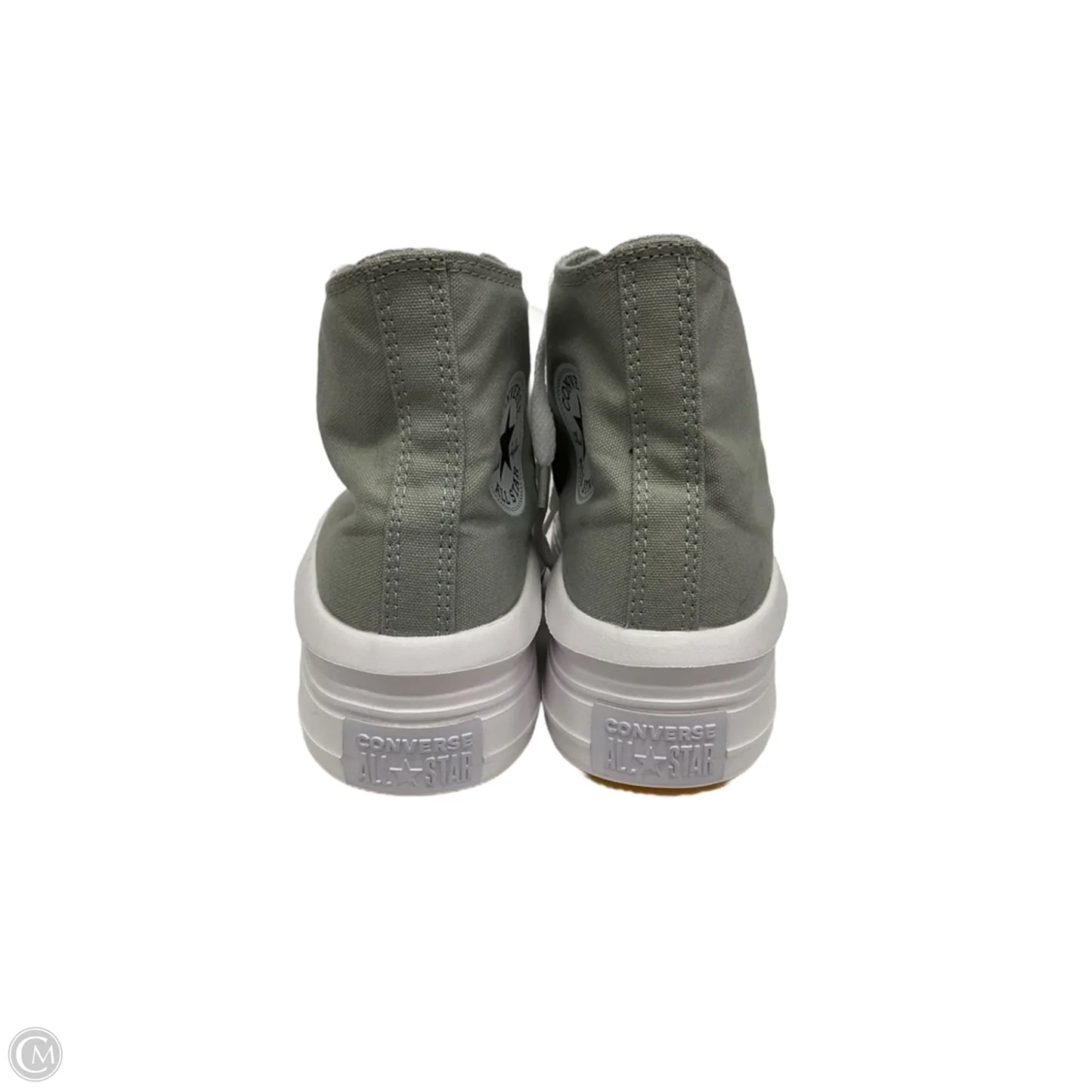 Shoes Sneakers Platform By Converse In Grey, Size: 7