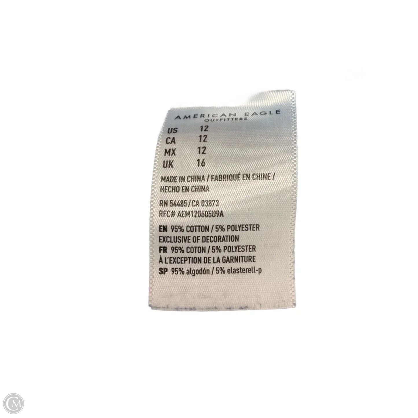 Shorts By American Eagle In Blue, Size: 12