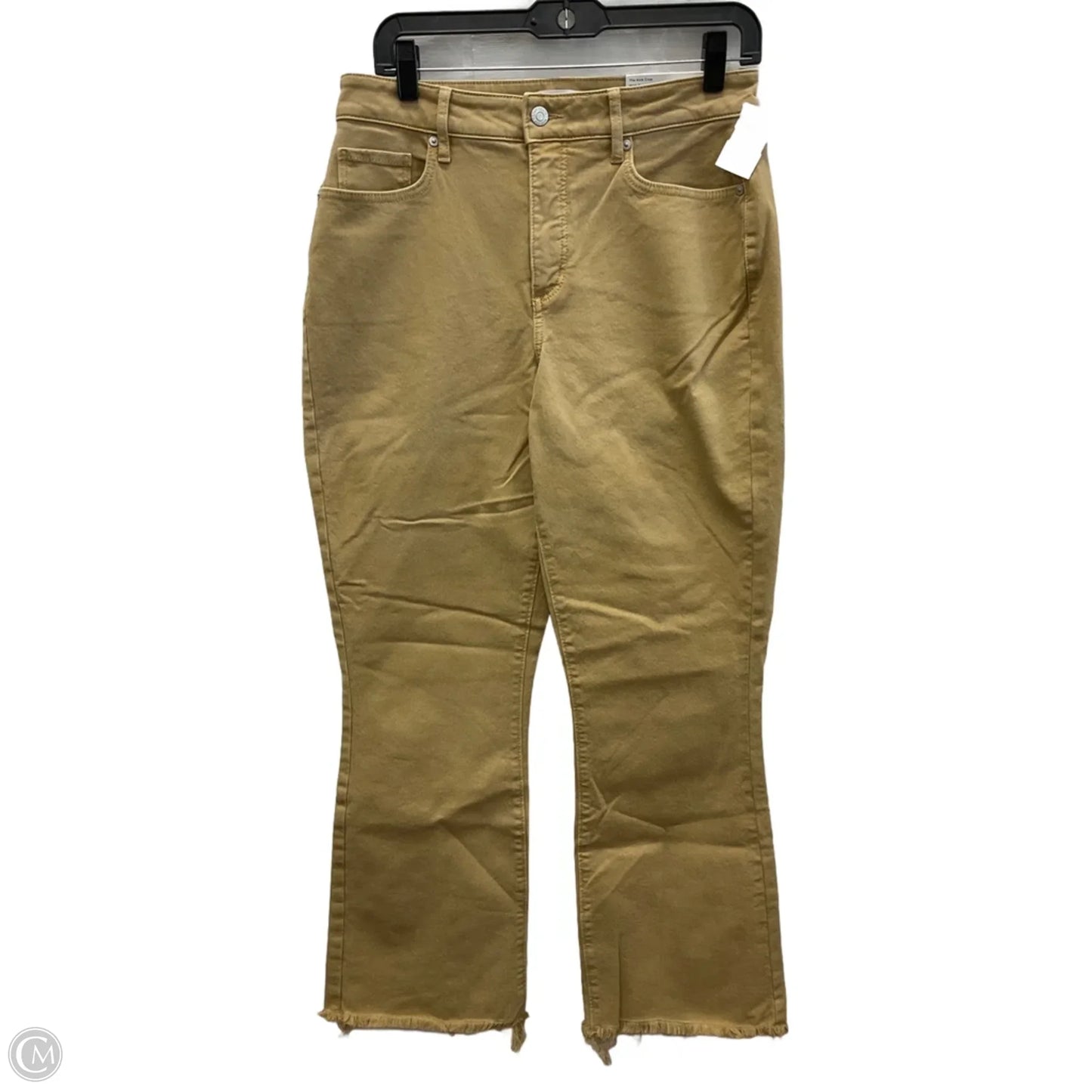 Jeans Straight By Loft In Yellow, Size: 6