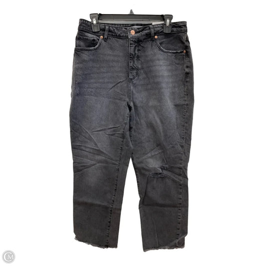 Jeans Straight By Loft In Black, Size: 6