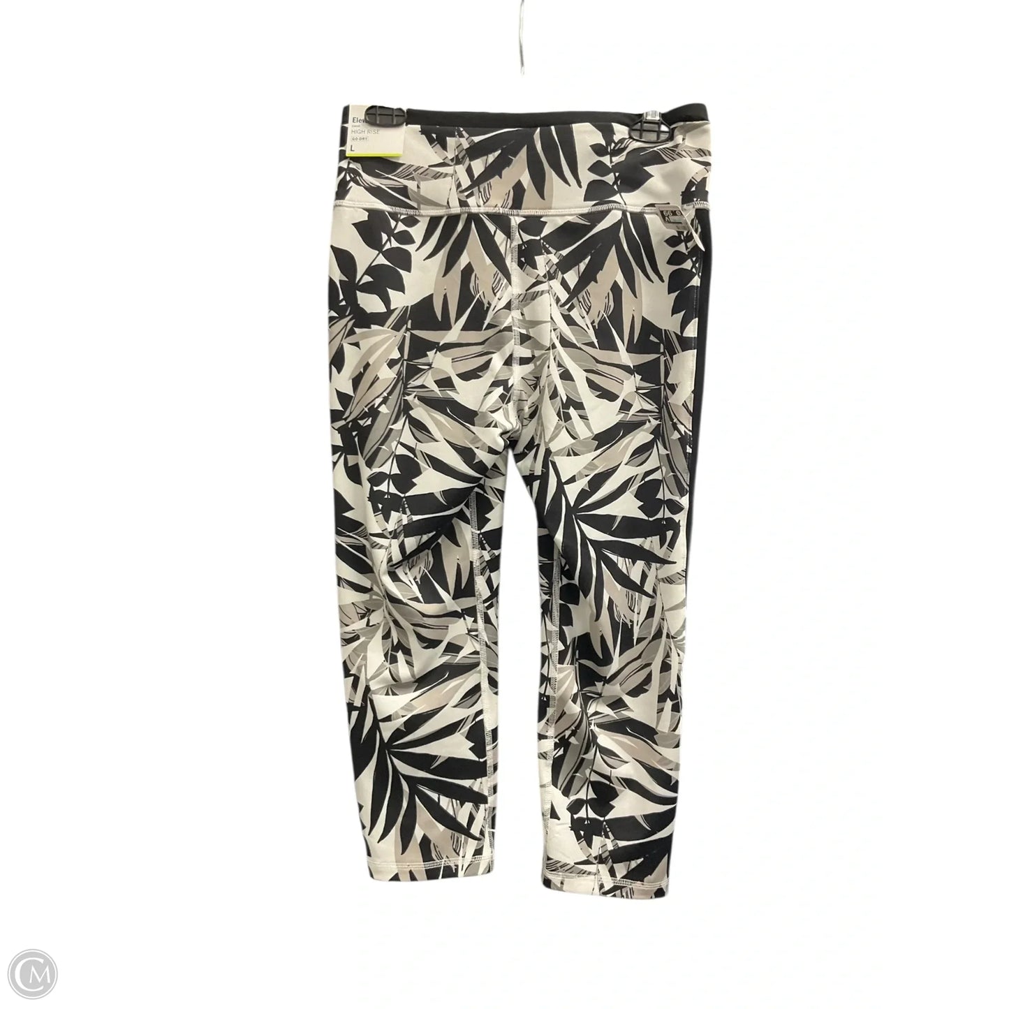 Athletic Leggings By Old Navy In Floral Print, Size: L