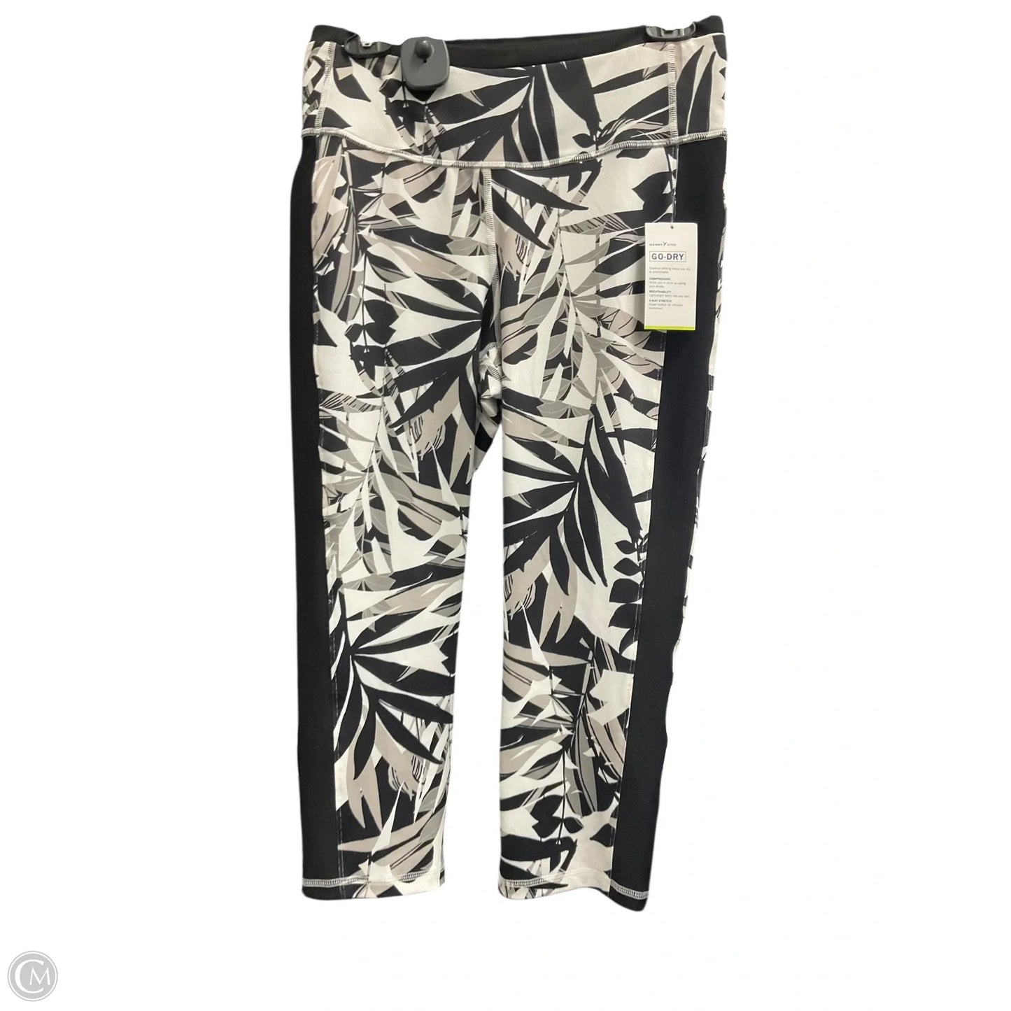 Athletic Leggings By Old Navy In Floral Print, Size: L