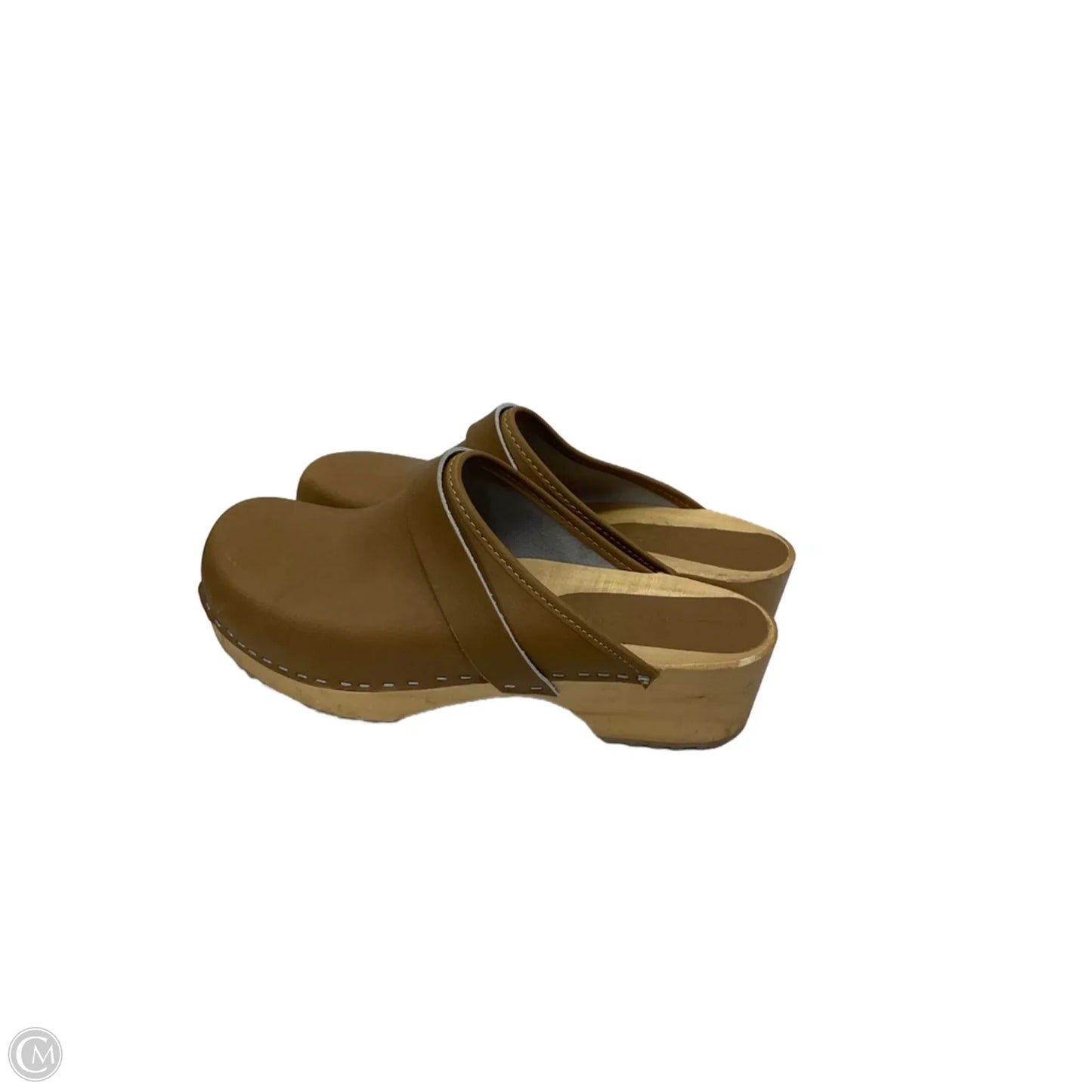 Shoes Heels Platform By Cmb In Brown, Size: 7