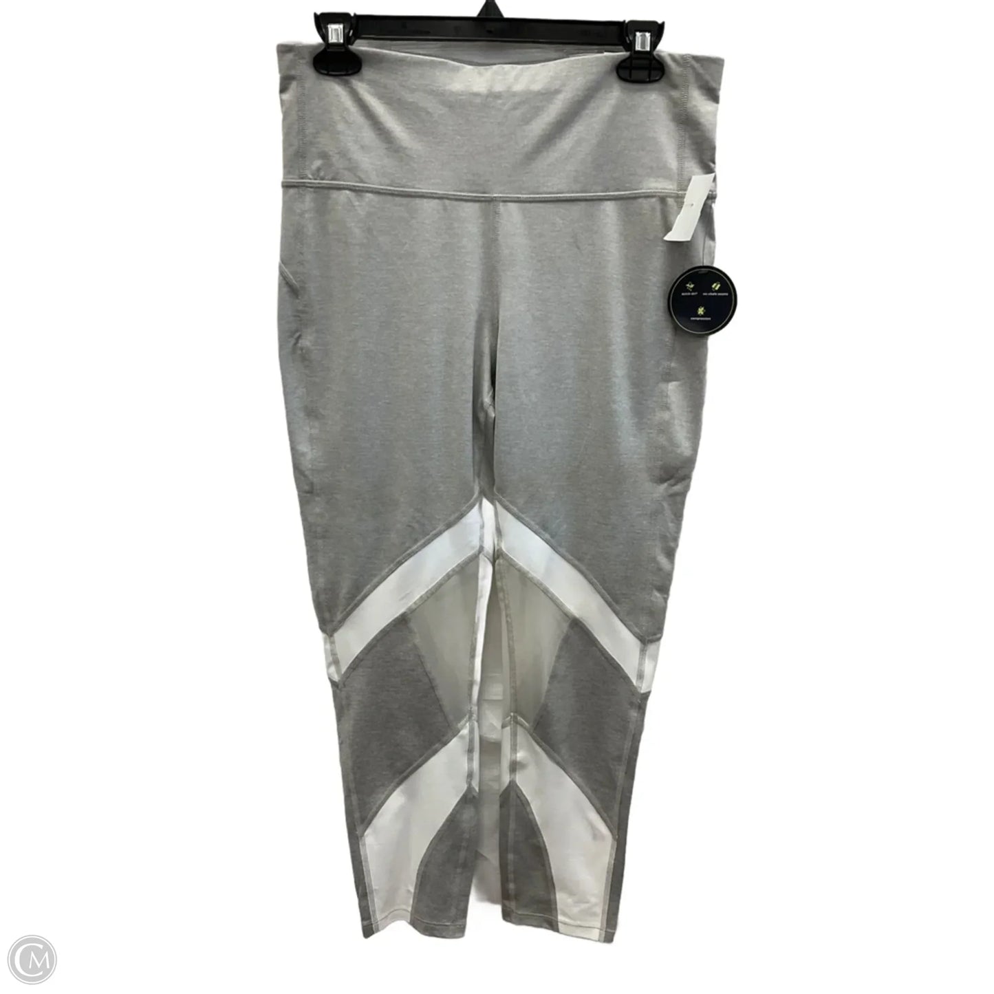 Athletic Leggings By Xersion In Grey, Size: L
