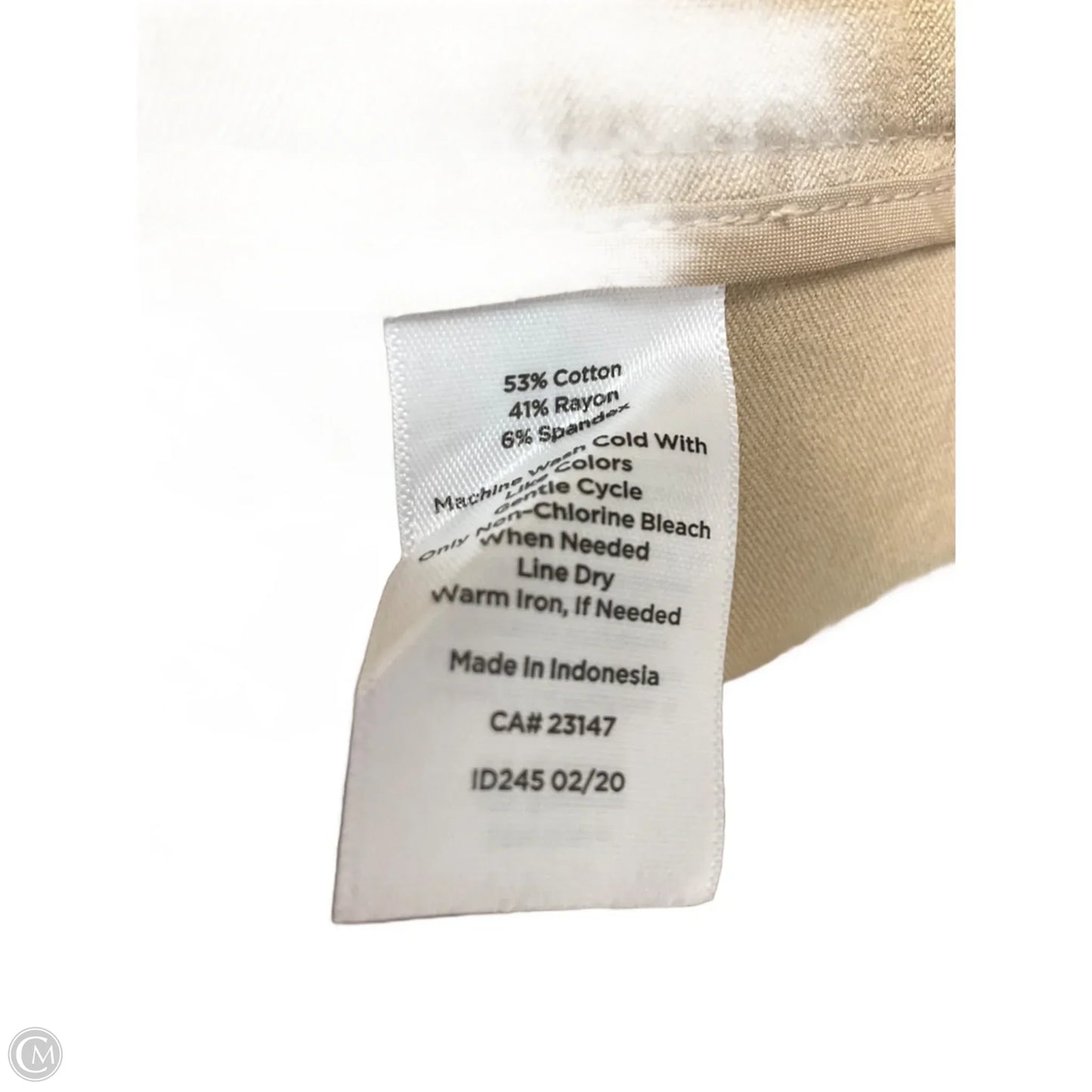 Pants Dress By Talbots In Beige, Size: 2