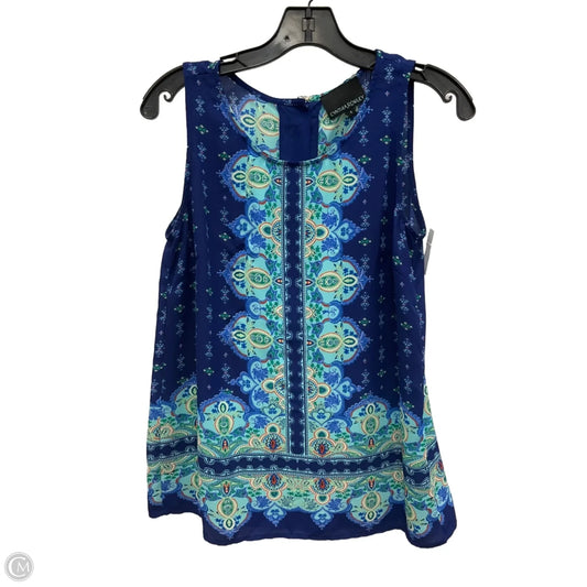 Tank Top By Cynthia Rowley In Blue, Size: S