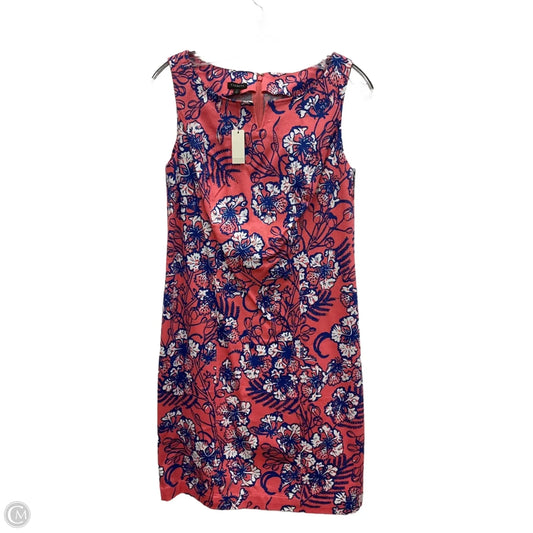 Dress Casual Midi By Talbots In Floral Print, Size: 0