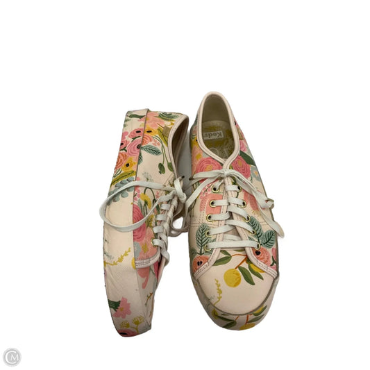 Shoes Sneakers By Keds In Floral Print, Size: 9