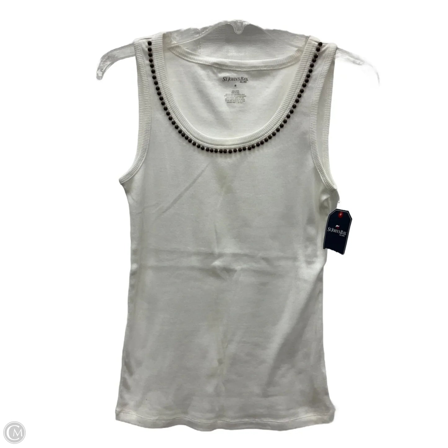 Tank Top By St Johns Bay In White, Size: M