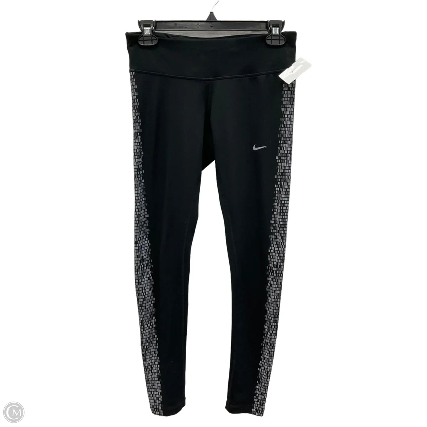 Athletic Leggings By Nike In Black, Size: S