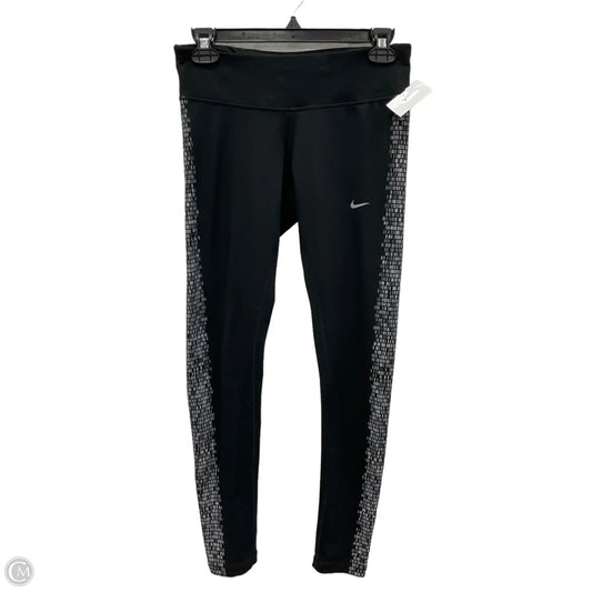 Athletic Leggings By Nike In Black, Size: S