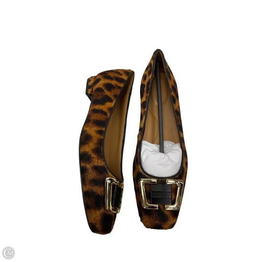 Shoes Flats By Talbots In Animal Print, Size: 8