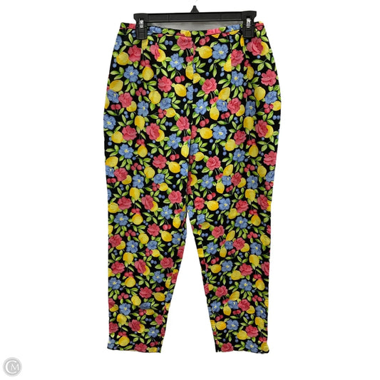 Pants Dress By Laundry In Floral Print, Size: 12