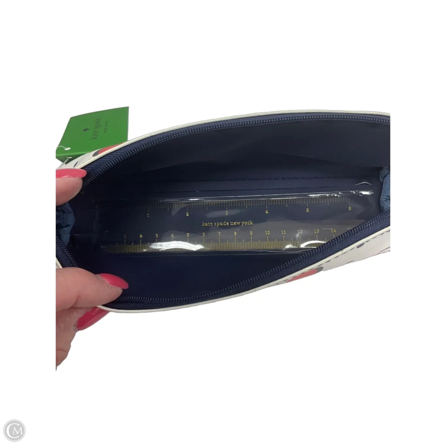 Makeup Bag Designer By Kate Spade, Size: Small