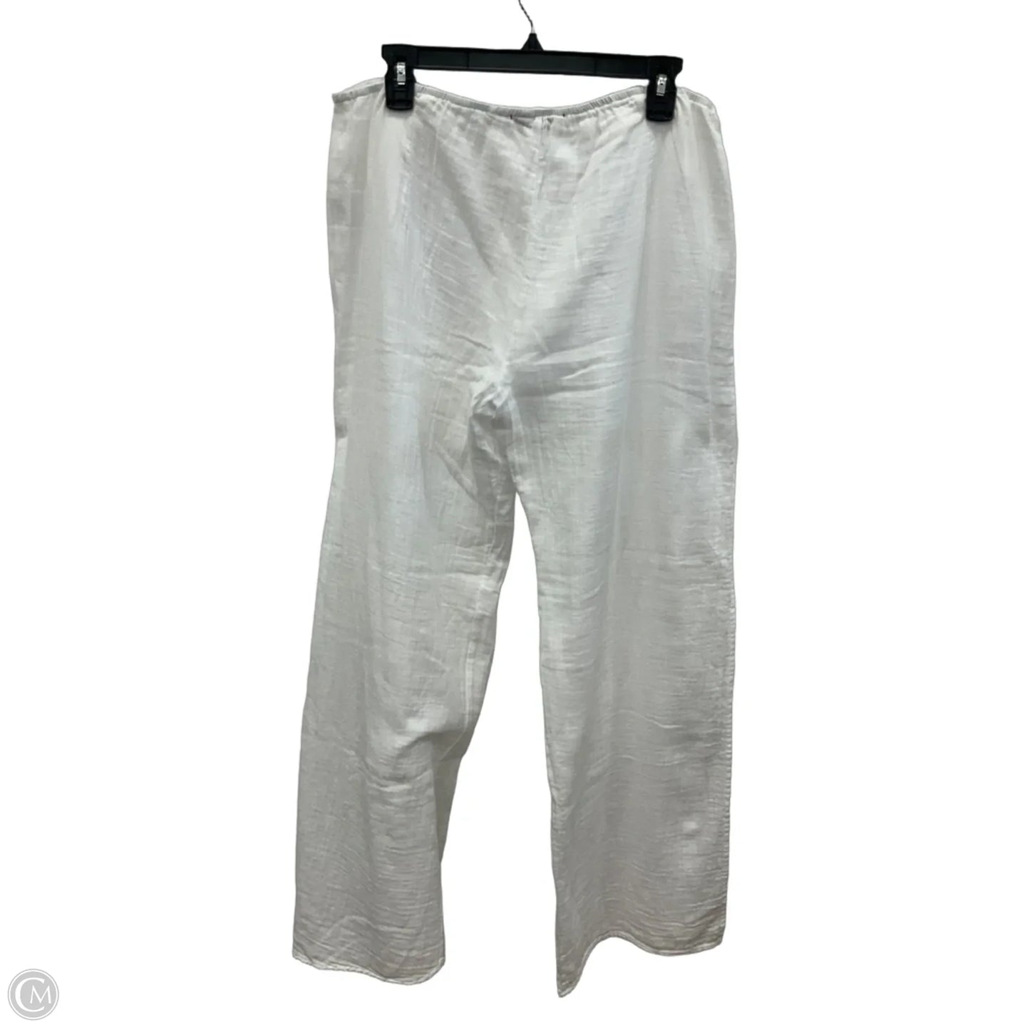 Swimwear Cover-up By Clothes Mentor In White, Size: L