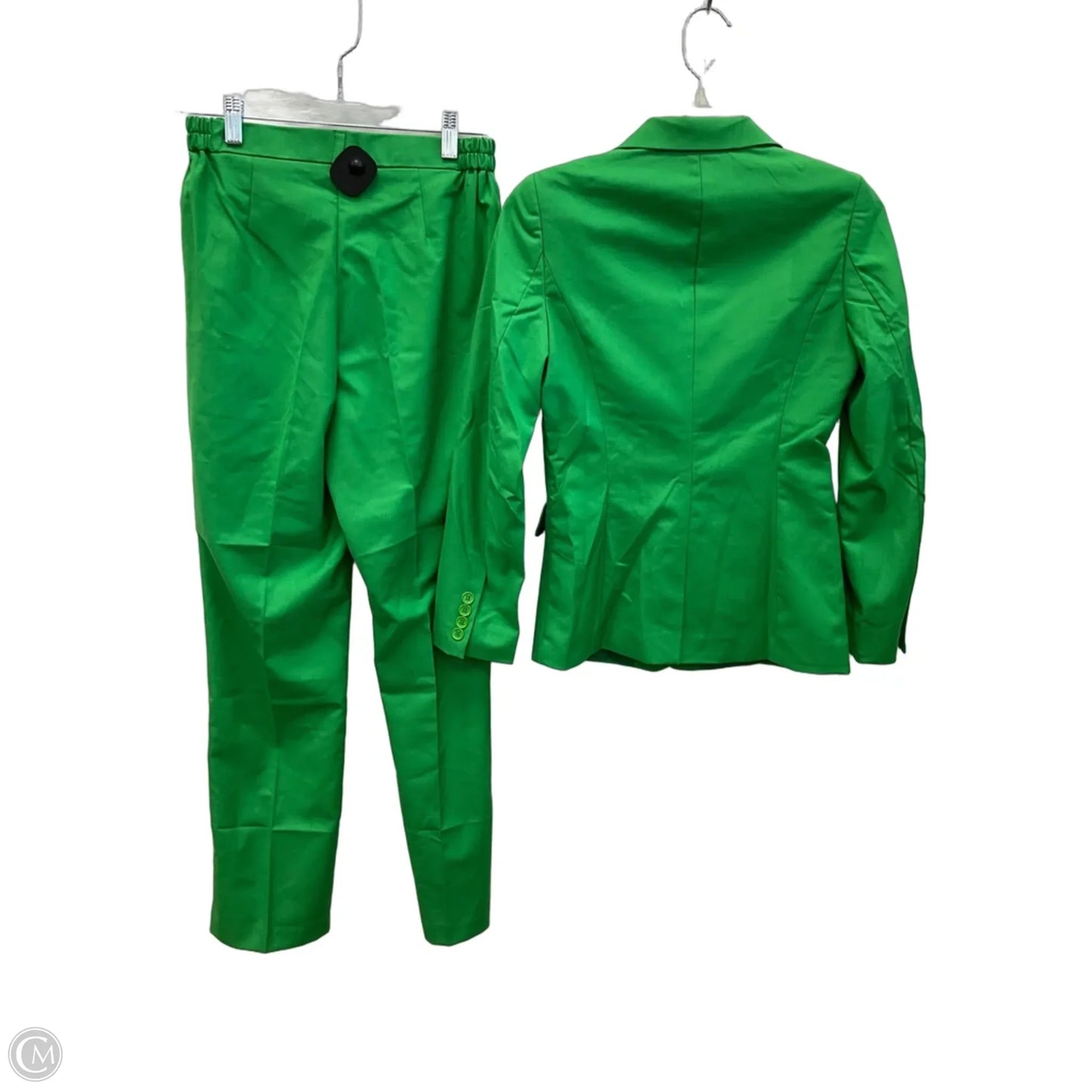 Pants Suit 2pc By Cme In Green, Size: Xs