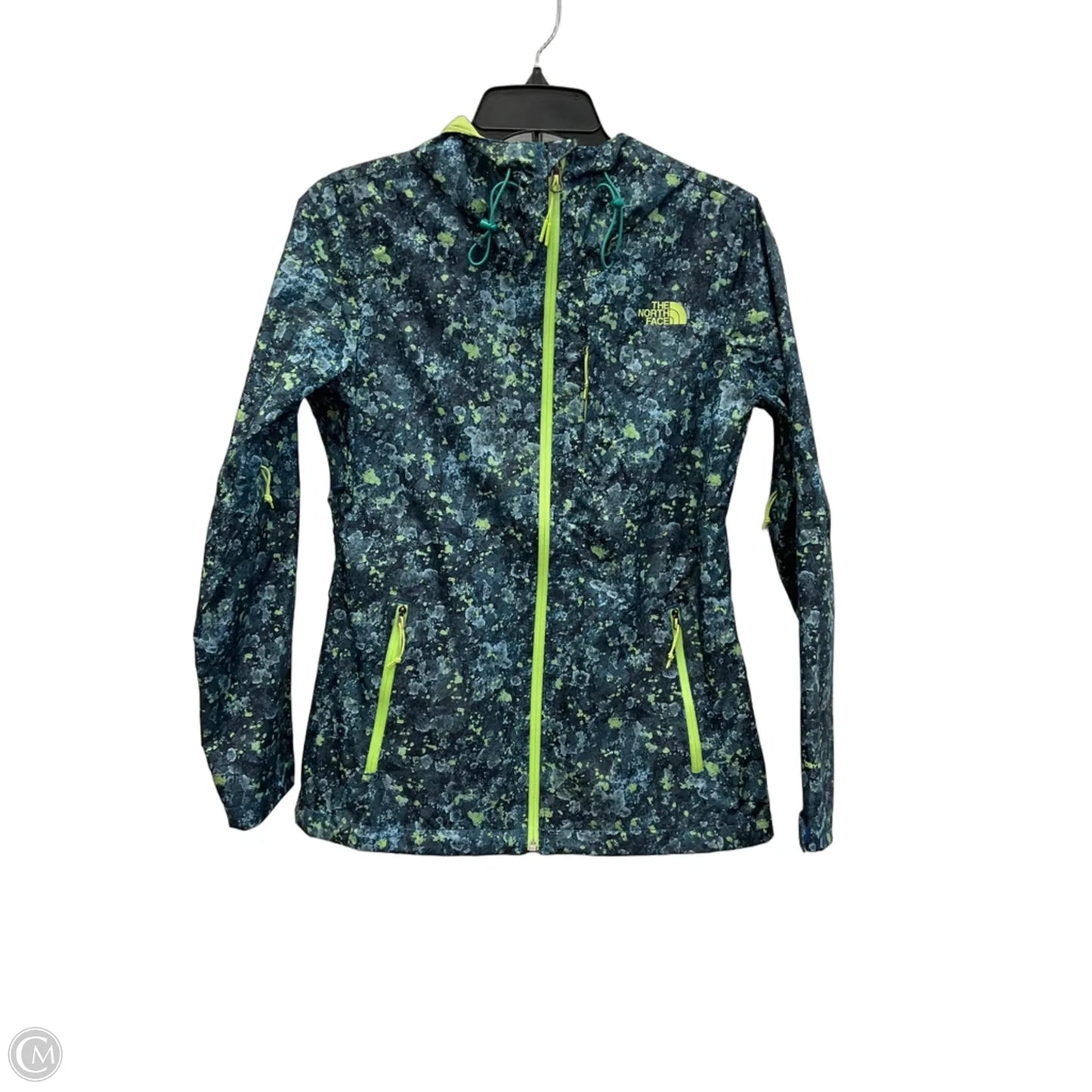Athletic Jacket By The North Face In Blue, Size: Xs