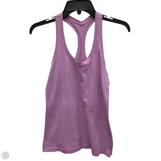 Athletic Tank Top By Lululemon In Purple, Size: M