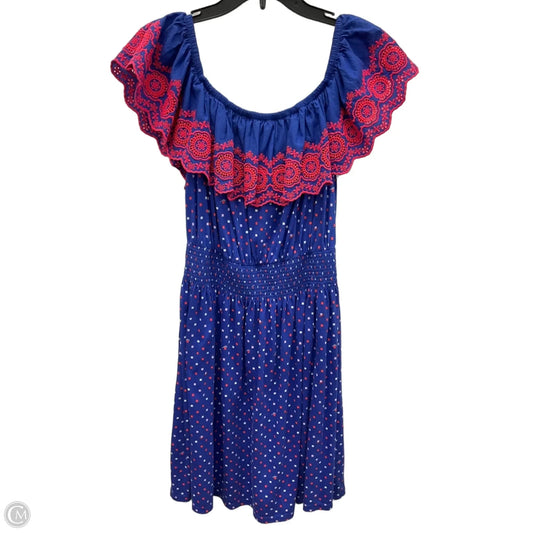 Dress Designer By Lilly Pulitzer In Blue, Size: L