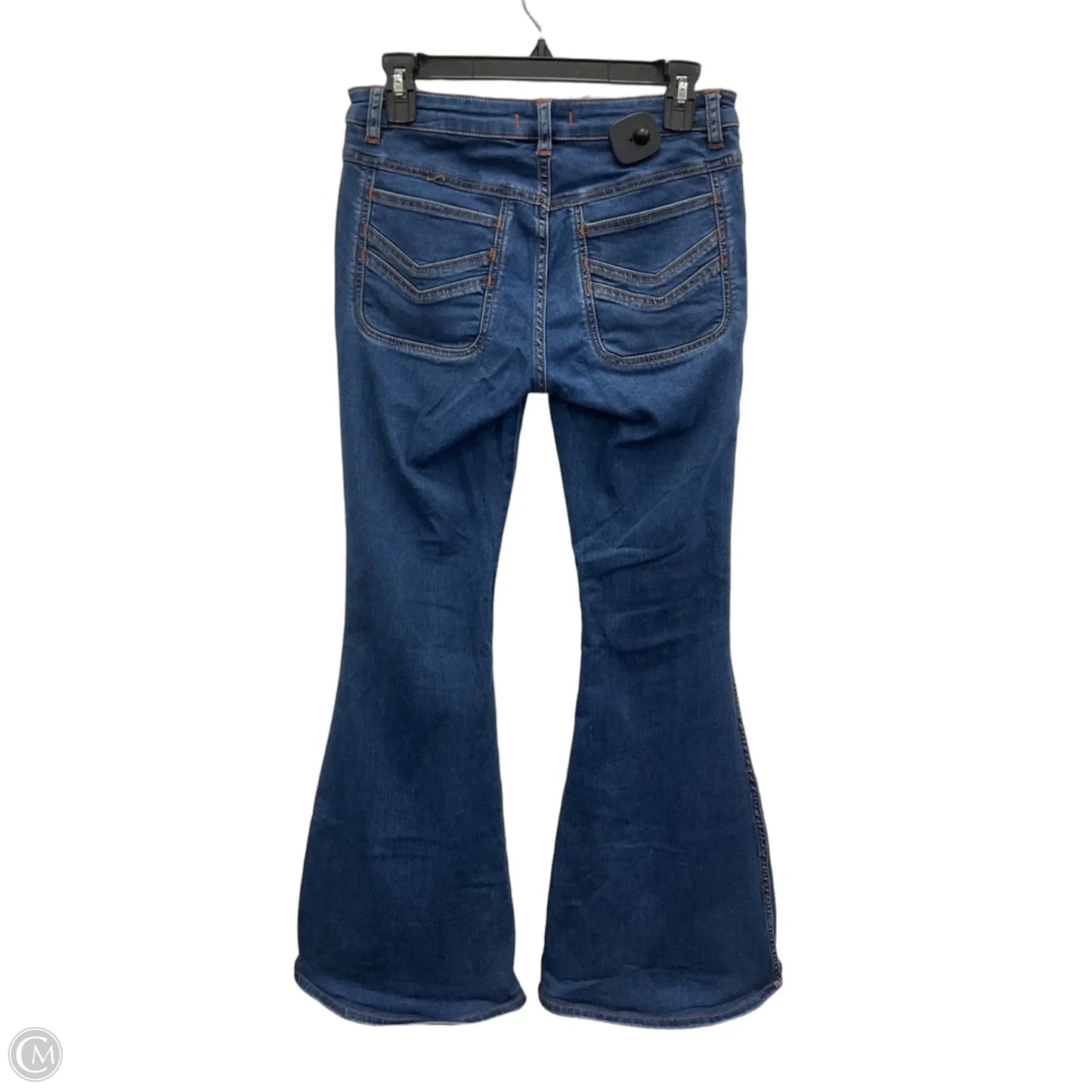 Jeans Flared By Free People In Blue, Size: 4