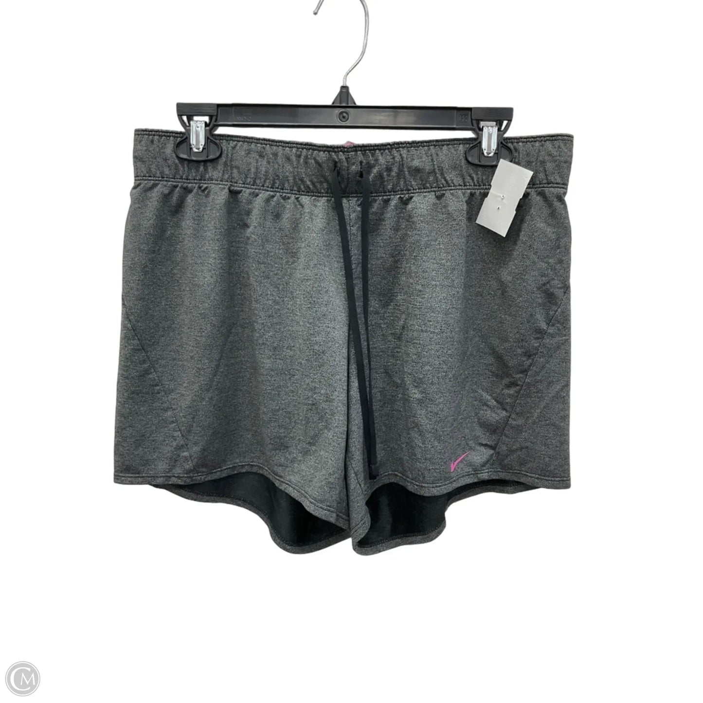 Athletic Shorts By Nike In Grey, Size: M