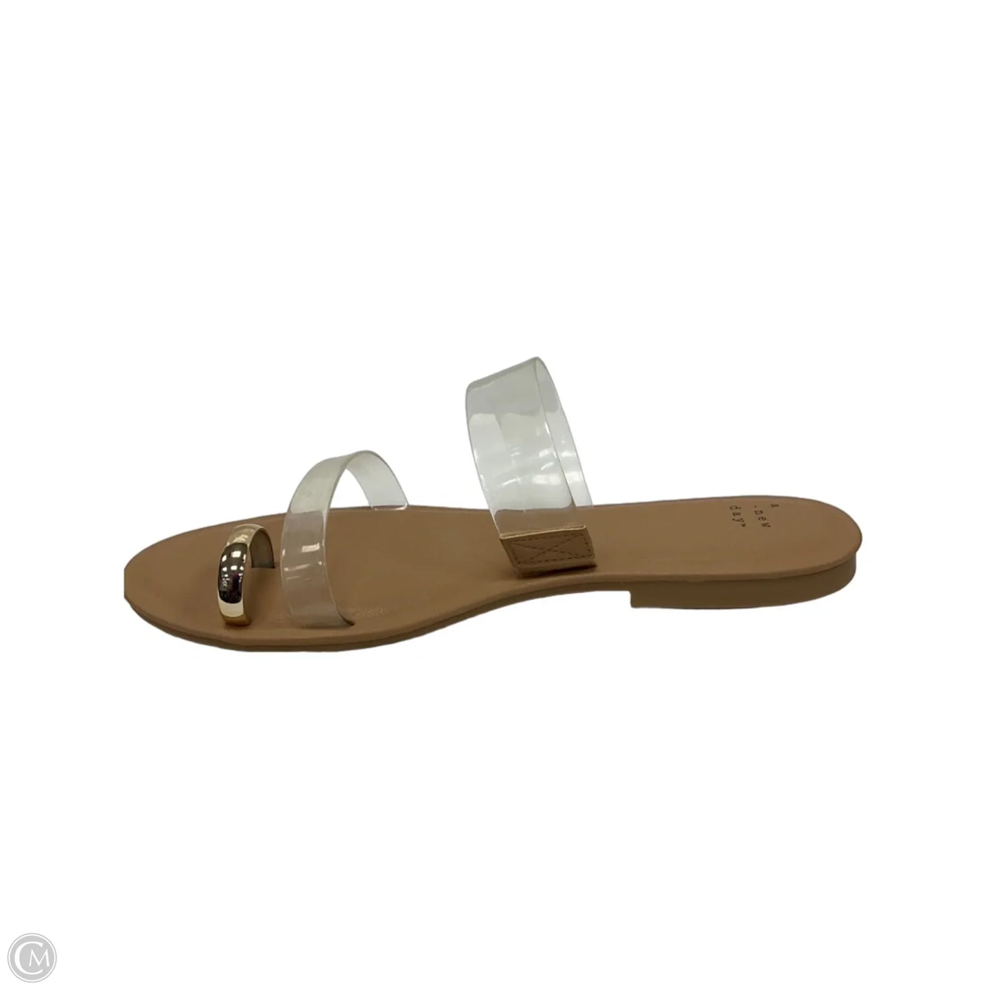 Sandals Flats By A New Day In Beige, Size: 9