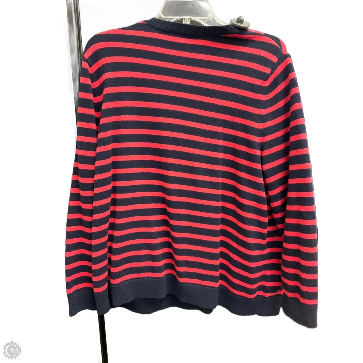Cardigan By J. Jill In Striped Pattern, Size: Xl