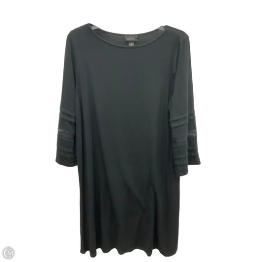 Dress Casual Midi By J. Jill In Black, Size: M