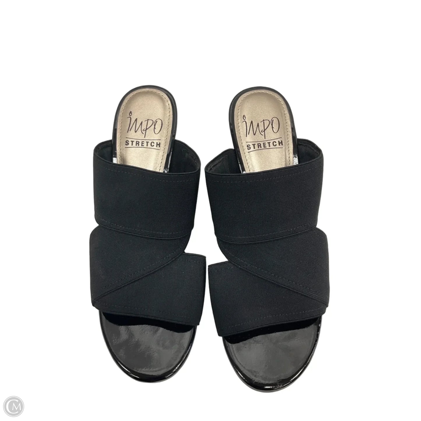Sandals Heels Platform By Impo In Black, Size: 6.5